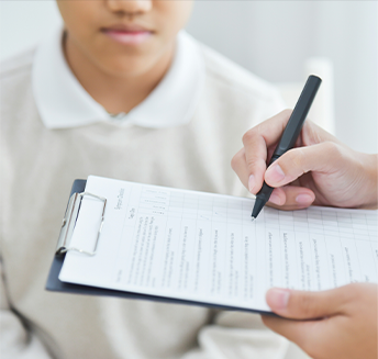 Through consultation & assessment